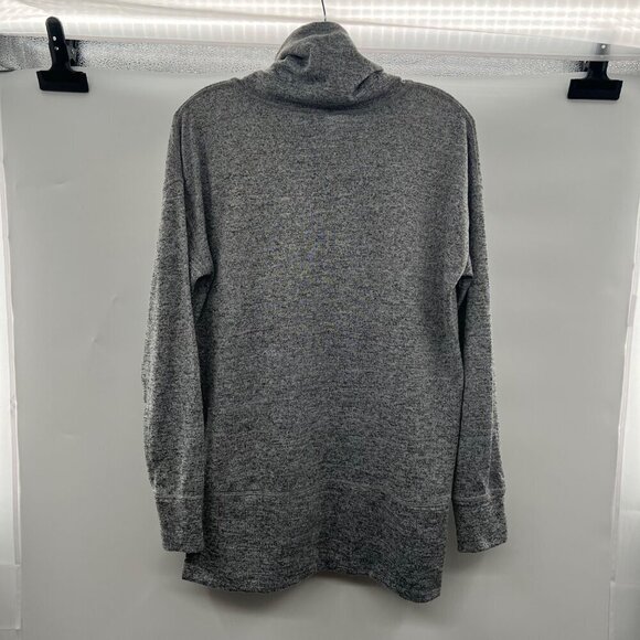 Old Navy Active Cowl Neck Long Sleeve Pullover Heather Gray Size Small - Picture 7 of 9